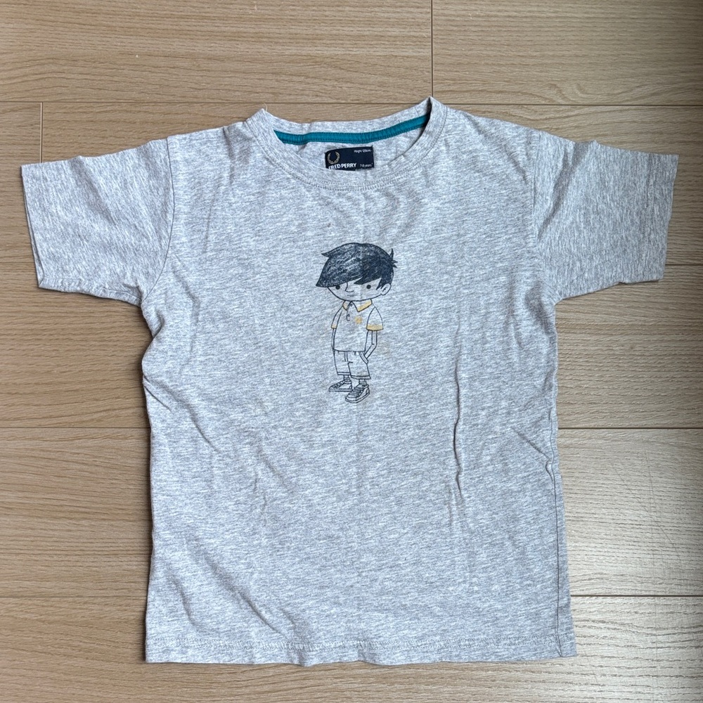 Fred Perry cotton kids shirt